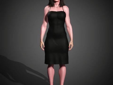 Melanie Lynskey Character 3D Model