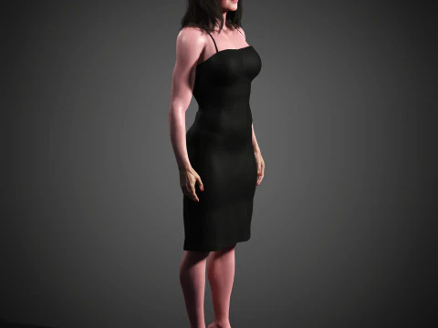 Melanie Lynskey Character 3D Model