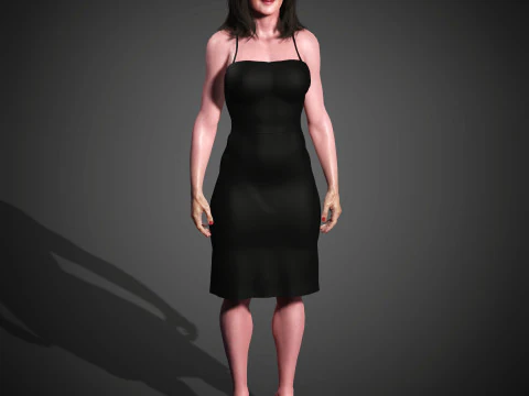 Melanie Lynskey Character 3D Model