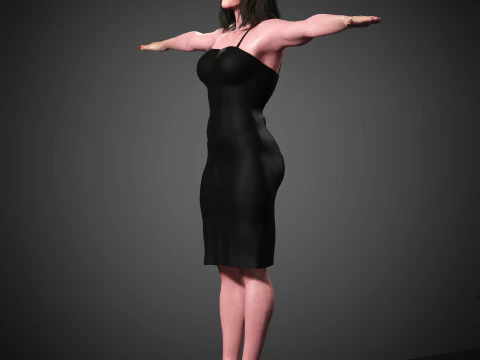 Melanie Lynskey Character 3D Model