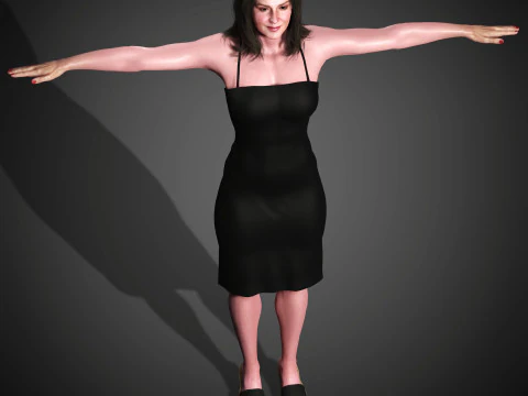 Melanie Lynskey Character 3D Model