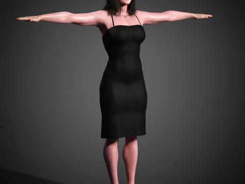 Melanie Lynskey Character 3D Model