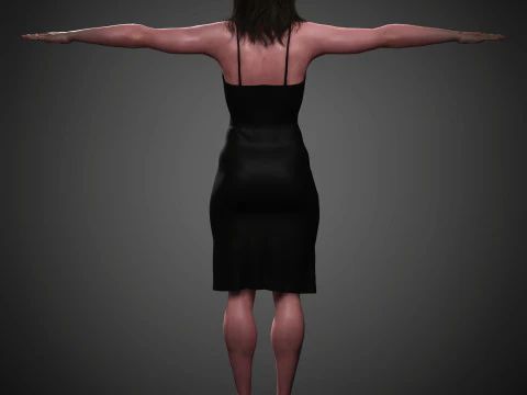 Melanie Lynskey Character 3D Model