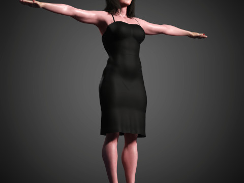 Melanie Lynskey Character Model 3D