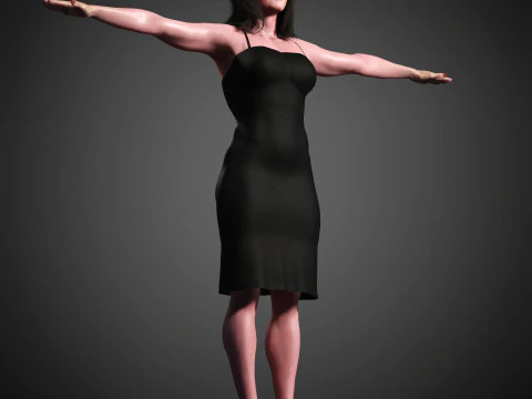 Melanie Lynskey Character 3D Model