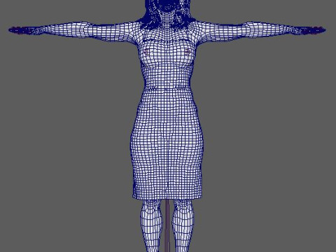 Melanie Lynskey Character Model 3D