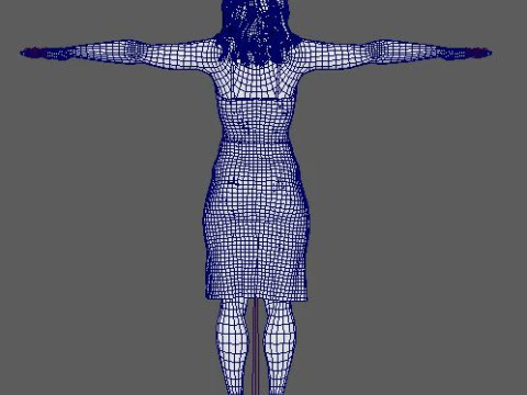 Melanie Lynskey Character 3D Model