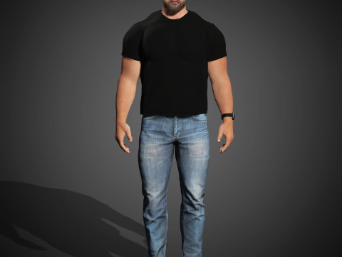 Arnold Schwarzenegger Character Modelo 3D