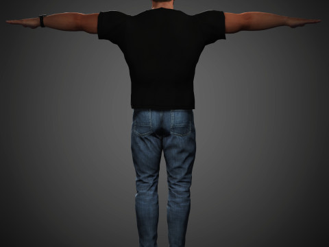 Arnold Schwarzenegger Character Modelo 3D