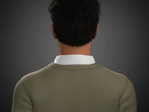 Christopher Abbott Character 3D Model