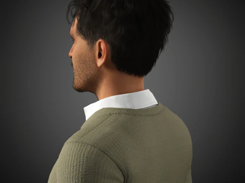 Christopher Abbott Character 3D Model