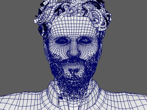 Christopher Abbott Character 3Dモデル