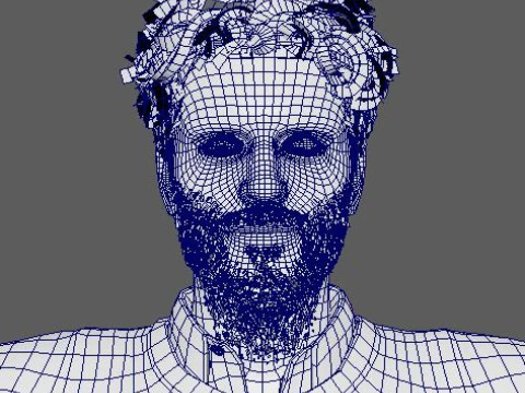 Christopher Abbott Character 3D Model