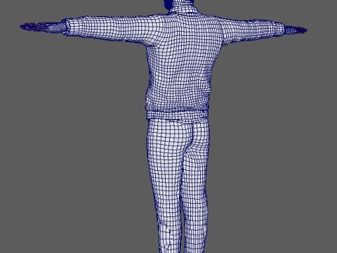 Christopher Abbott Character 3Dモデル
