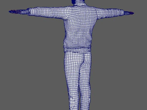 Christopher Abbott Character 3D Model