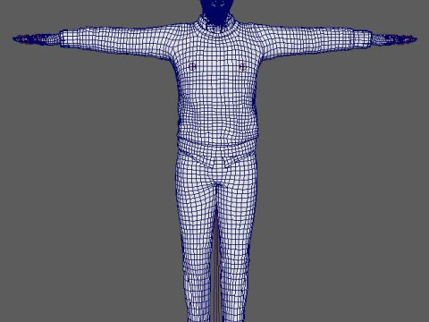 Christopher Abbott Character 3D Model