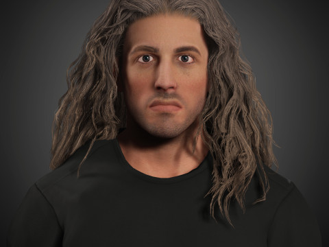 Sylvester Stallone Character 3Dモデル