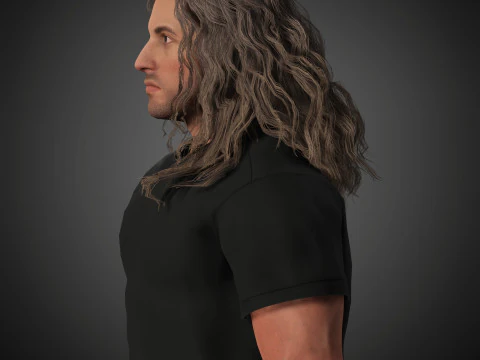 Sylvester Stallone Character 3D Model