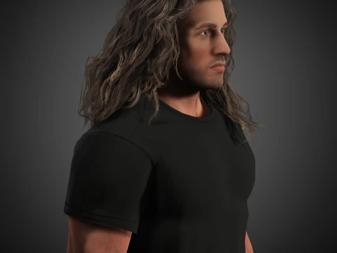 Sylvester Stallone Character 3D Model