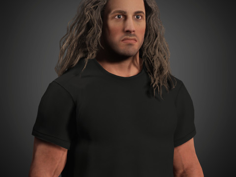 Sylvester Stallone Character 3D Модель