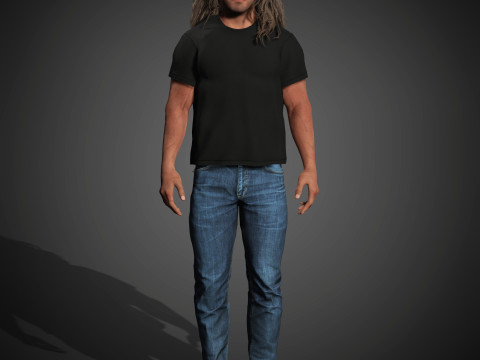 Sylvester Stallone Character 3D Модель