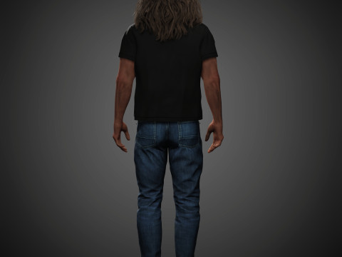 Sylvester Stallone Character 3D Модель