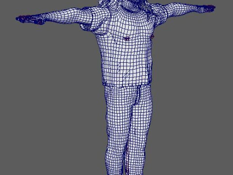 Sylvester Stallone Character 3D Model