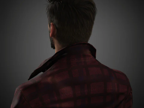 Personaggio di Keanu Reeves Modello 3D