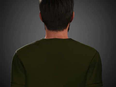 Tom Cullen Character 3D Model