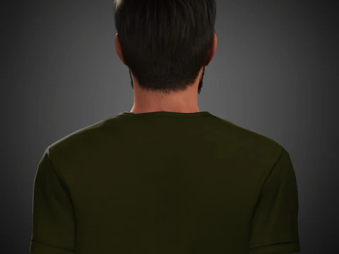 Tom Cullen Character 3D Model
