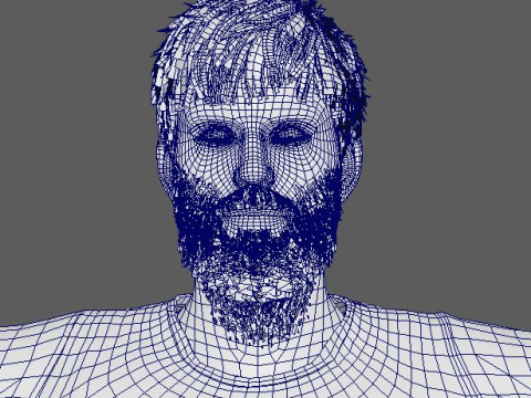 Tom Cullen Character 3D Model