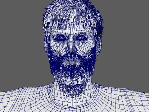 Tom Cullen Character 3D Model