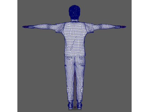 Tom Cullen Character 3D Model