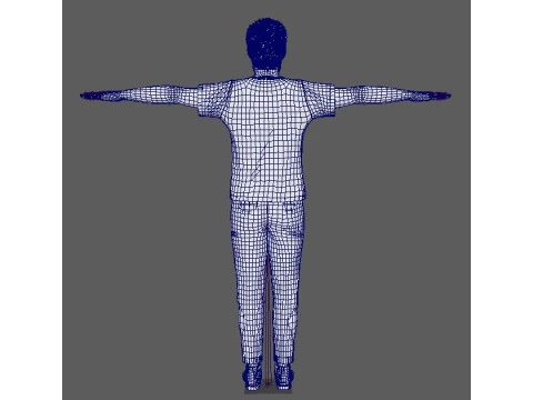 Tom Cullen Character 3D Model