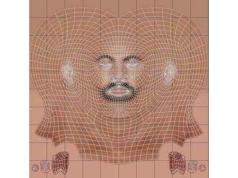 Tom Cullen Character 3D Model