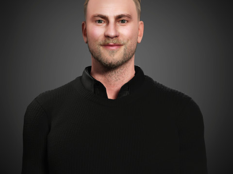 Cameron Fuller Character 3D Модель