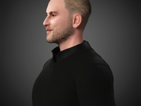 Cameron Fuller Character 3D Модель