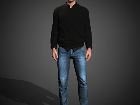 Cameron Fuller Character 3D Модель