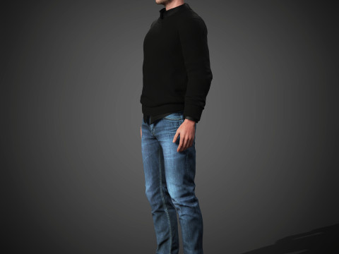 Cameron Fuller Character 3D Модель