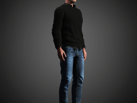 Cameron Fuller Character 3D Модель