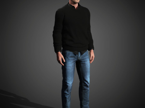 Cameron Fuller Character 3D Модель