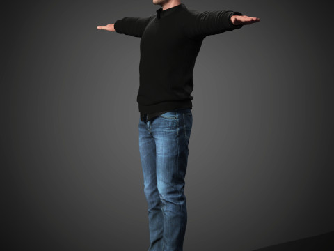 Cameron Fuller Character 3D Модель