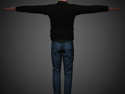 Cameron Fuller Character 3D Модель