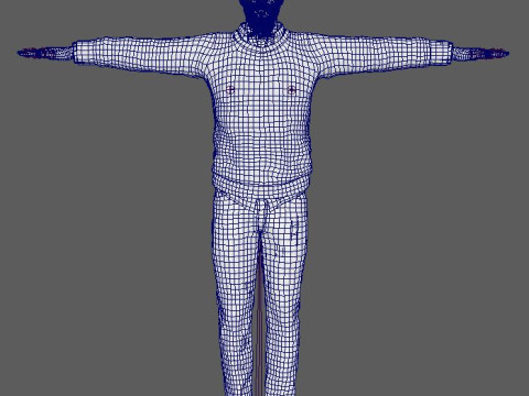 Cameron Fuller Character 3D Модель