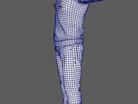 Cameron Fuller Character 3D Модель