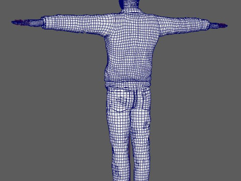 Cameron Fuller Character 3D Модель