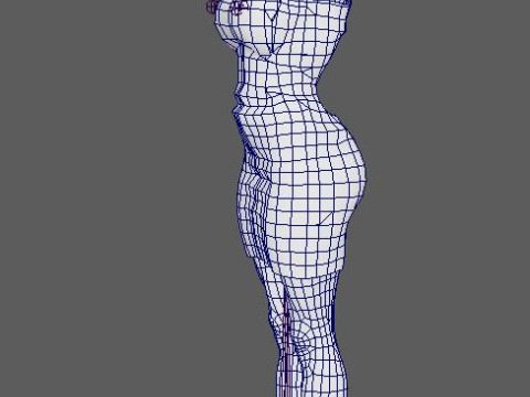 Elisabeth Moss Character 3D-Modell