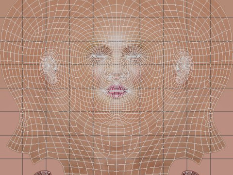 Elisabeth Moss Character 3D-Modell