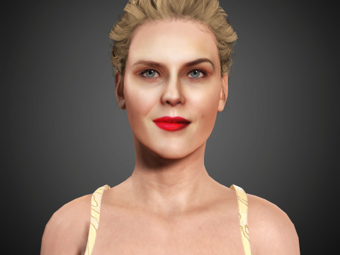 Rachael Taylor Character 3D Model