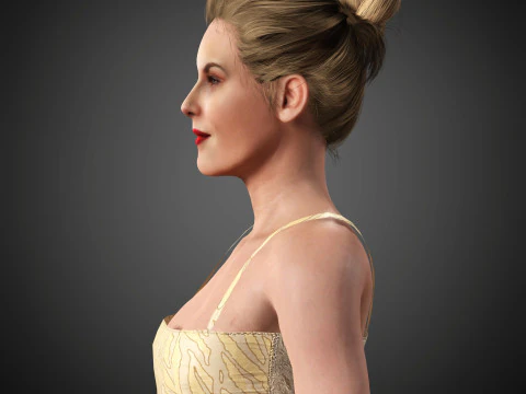 Rachael Taylor Character 3D Model